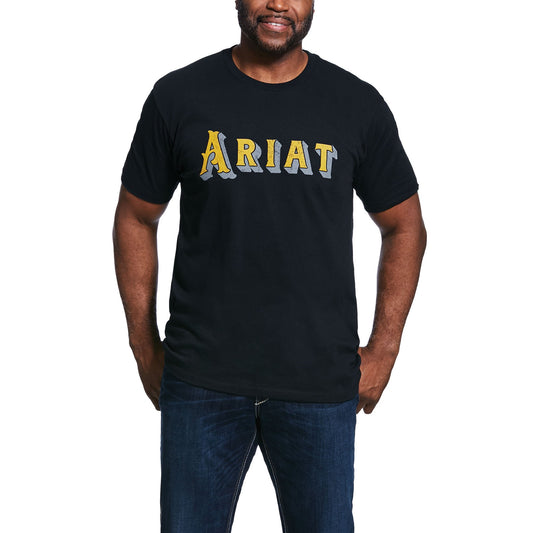 10032527 Ariat Mens Drop Shadow T Shirt