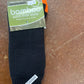 1BTORANGE BT Bamboo Extra Thick Socks Orange/Black