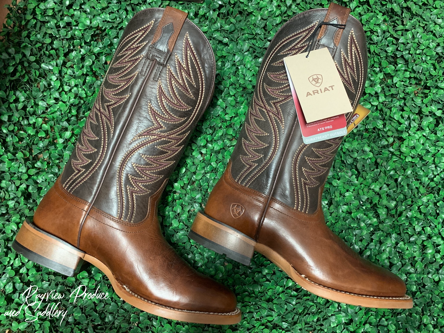 10031477 Ariat Men’s Slick Fork Red Brown/Dark Cacao