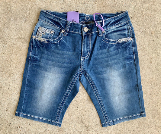 OBWS16GS2158 Outback Wild Child Bling Bermuda Short