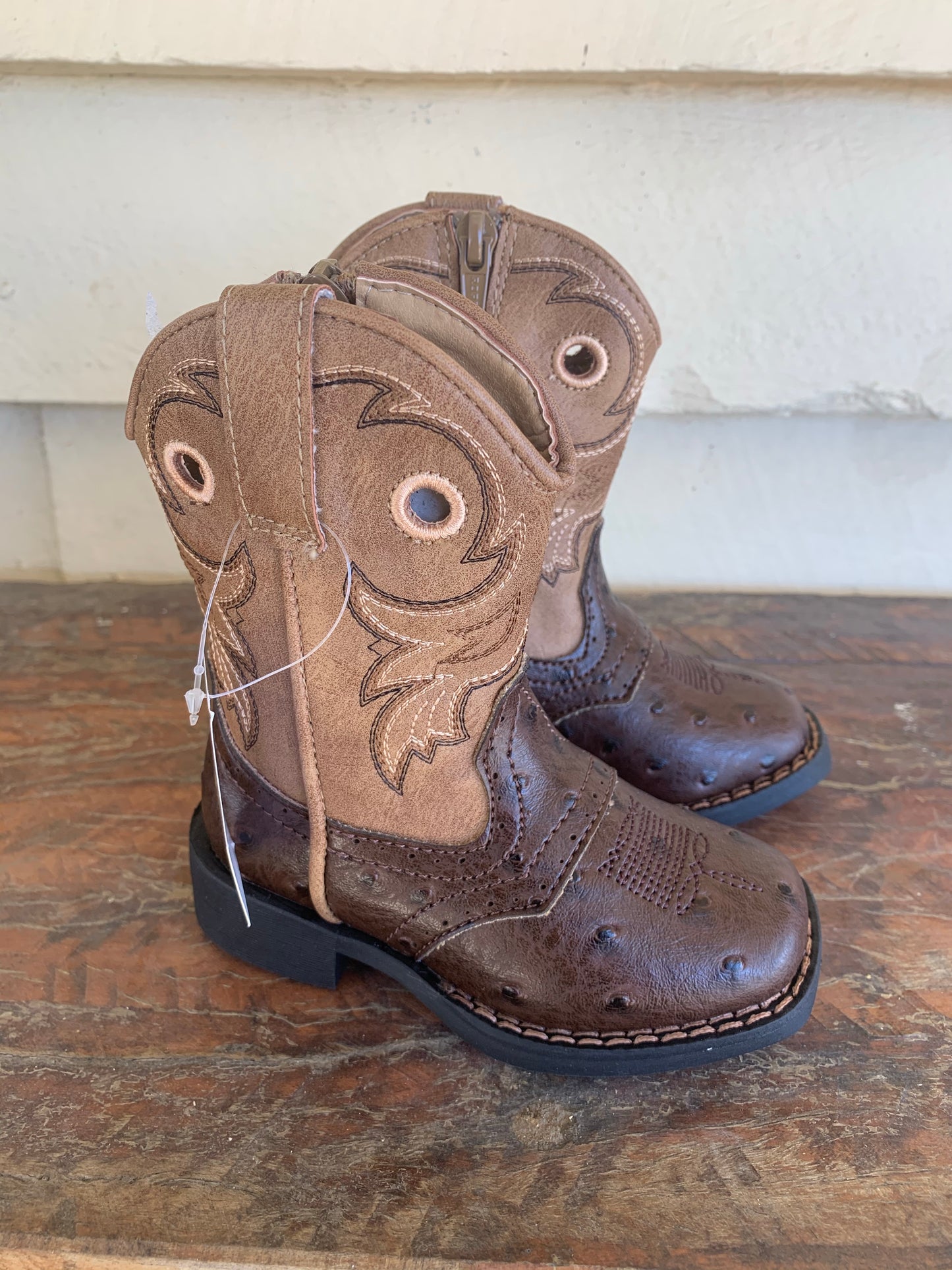 09-017-1224-2214 Roper Toddlers Daniel Boot - Brown