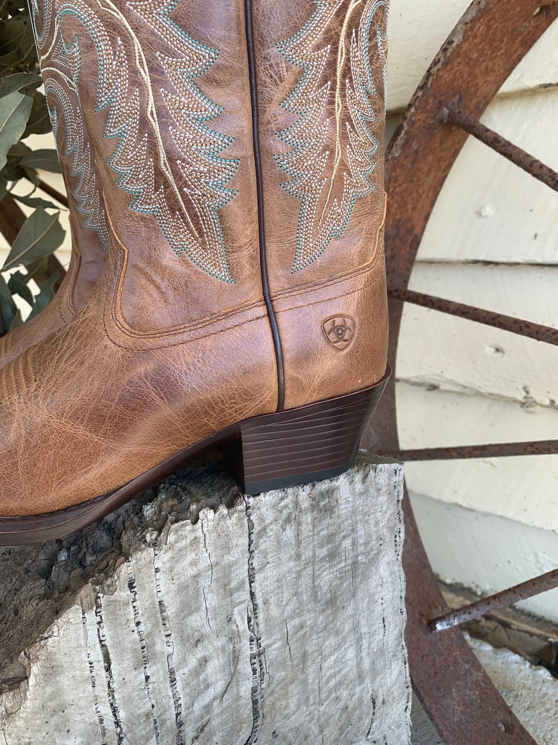 10034154 Ariat Women's Heritage Elastic Calf - Main Image