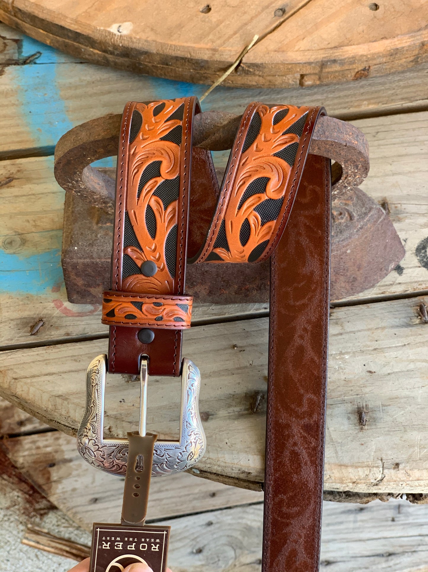 8624500 Roper Tooled Belt