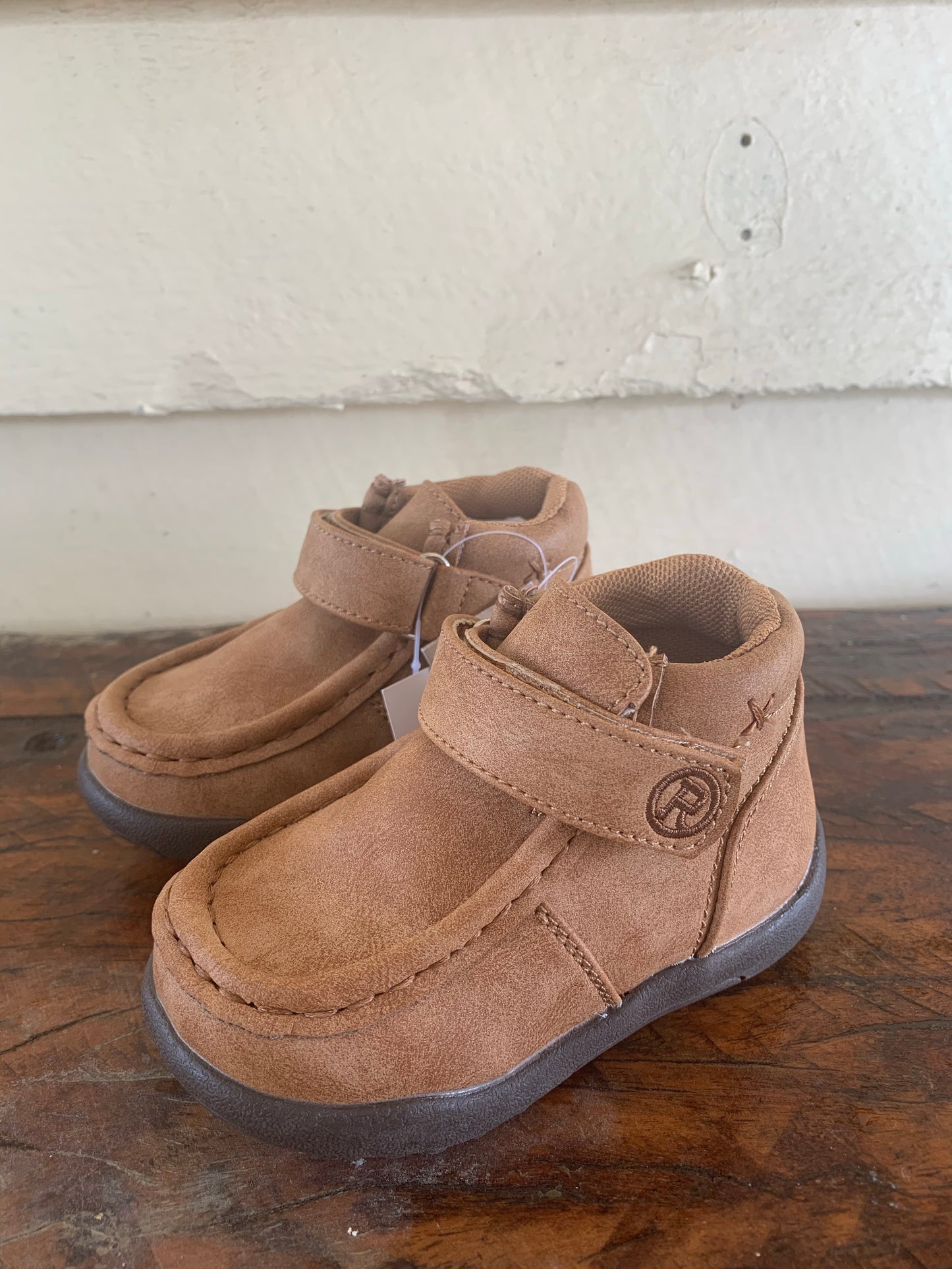 09-017-1791-3608 Roper Toddlers Moc - Tan