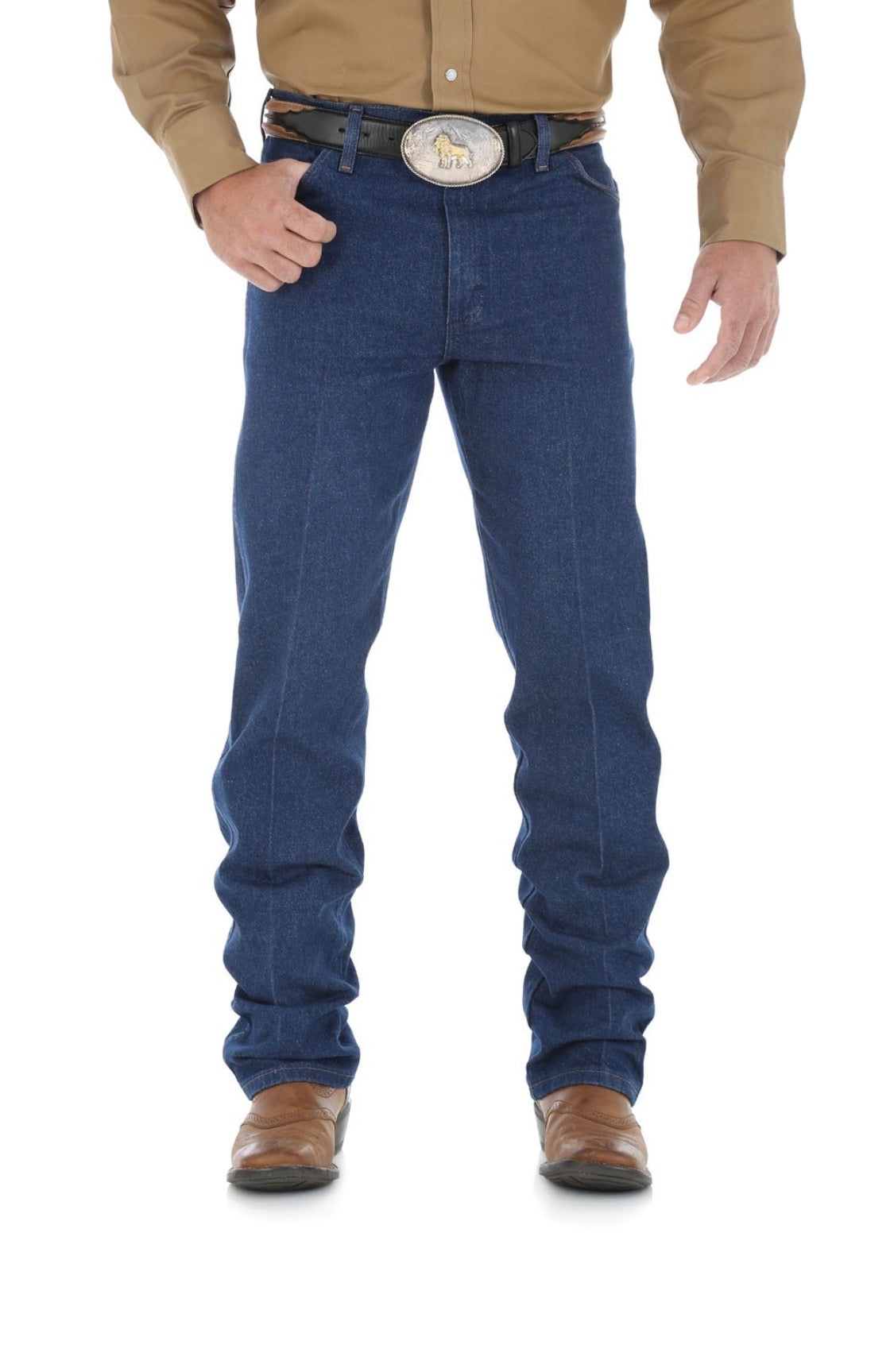 13MWZPW Wrangler Mens Cowboy Cut Original Fit Jean 36’ leg