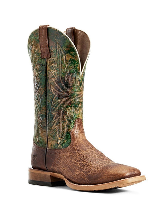 10029752 Ariat Men’s Cowhand Tobacco Toffee/Moss Green