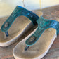 09-021-0607-2663 Roper Women's Miranda Thong Green