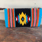 ADBG344DAR5 Saddle Blanket Zip Purse Black/Yellow