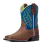 10034068 Ariat Kids Lil' Hoss Chocolate/Navy