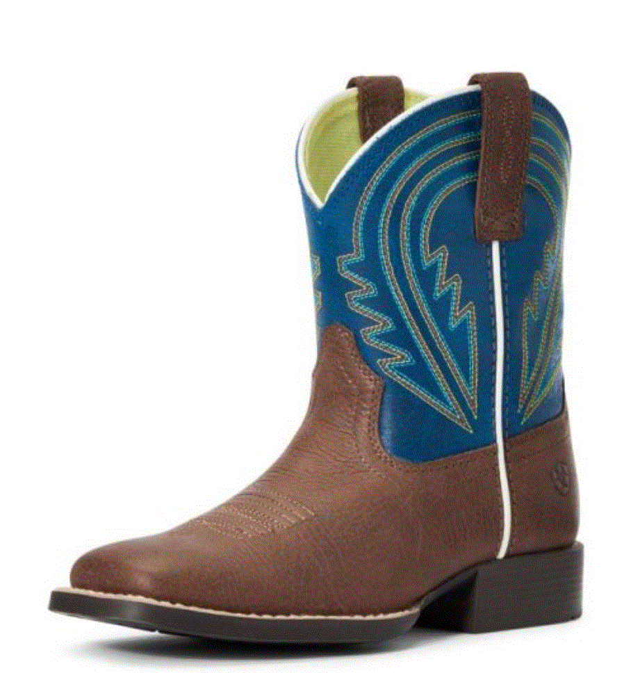 10034068 Ariat Kids Lil' Hoss Chocolate/Navy