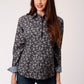 03-050-0064-0356GY Roper Women's West Made Collection L/S Shirt Grey