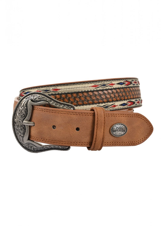 P1S1926BLT Pure Western Men's Peterson belt