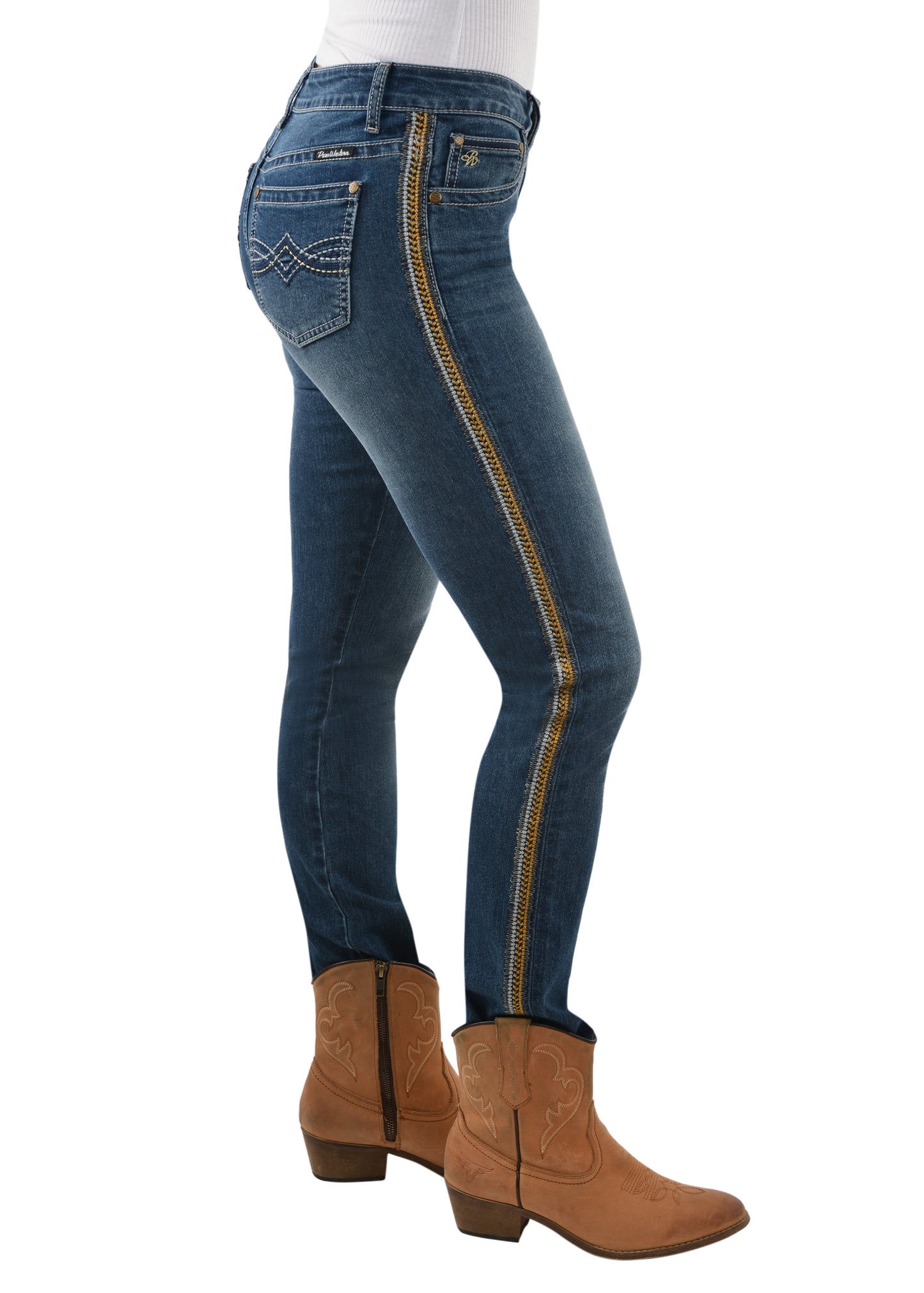 PCP2201505 Pure Western Women's Debbie Skinny Jean 32'