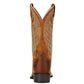 10018528 Ariat Women's Round Up Square Toe - Powder Brown