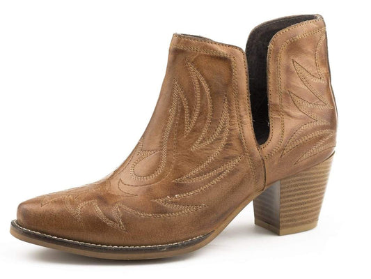 09-021-09-81-2596TA Roper Women's Rowdy Boot Tan leather