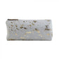 S-2698 Multi Coin Purse Foil on Hide Gold