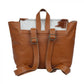 S-3381 Classic Carvings Leather Backpack