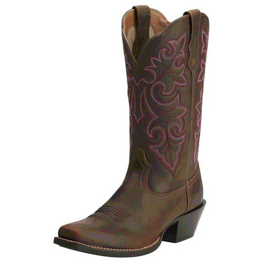 10014172 Ariat Womens Round Up Square toe