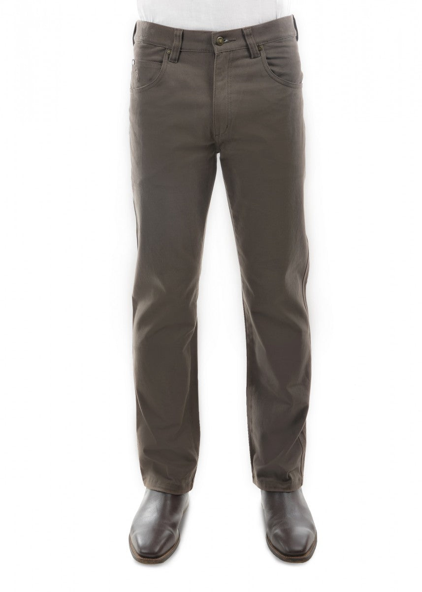 TCP1241007 Thomas Cook Men's Moleskin 34' Dark Khaki