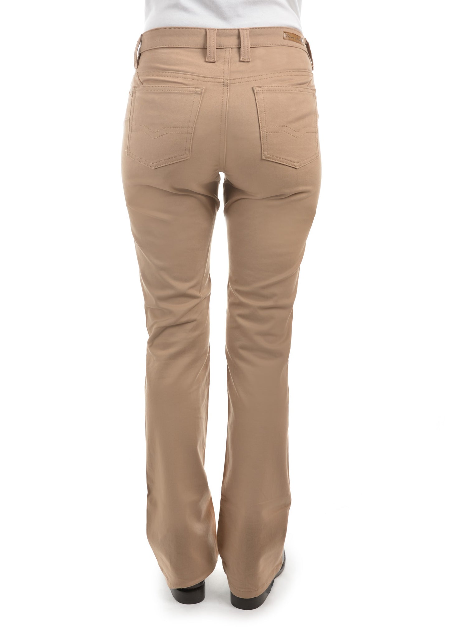 TCP2229007 Thomas Cook Women's Moleskin Wonder Jean Mid Rise Sand 34'