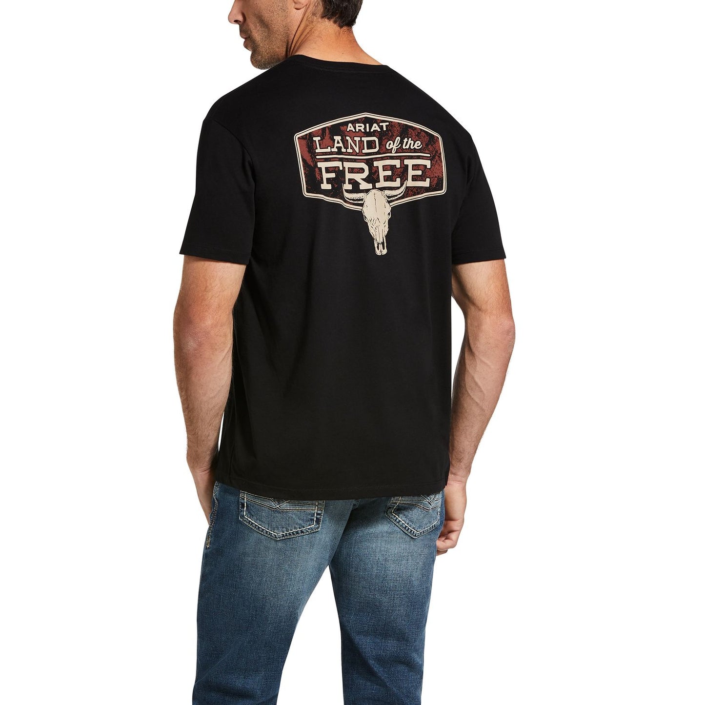 10033396 Ariat Men's Land of the Bull T Shirt