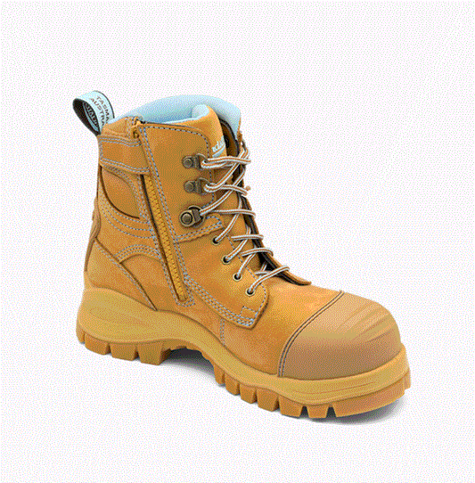 892 Blundstone Women's Steel Toe Work Boot Wheat