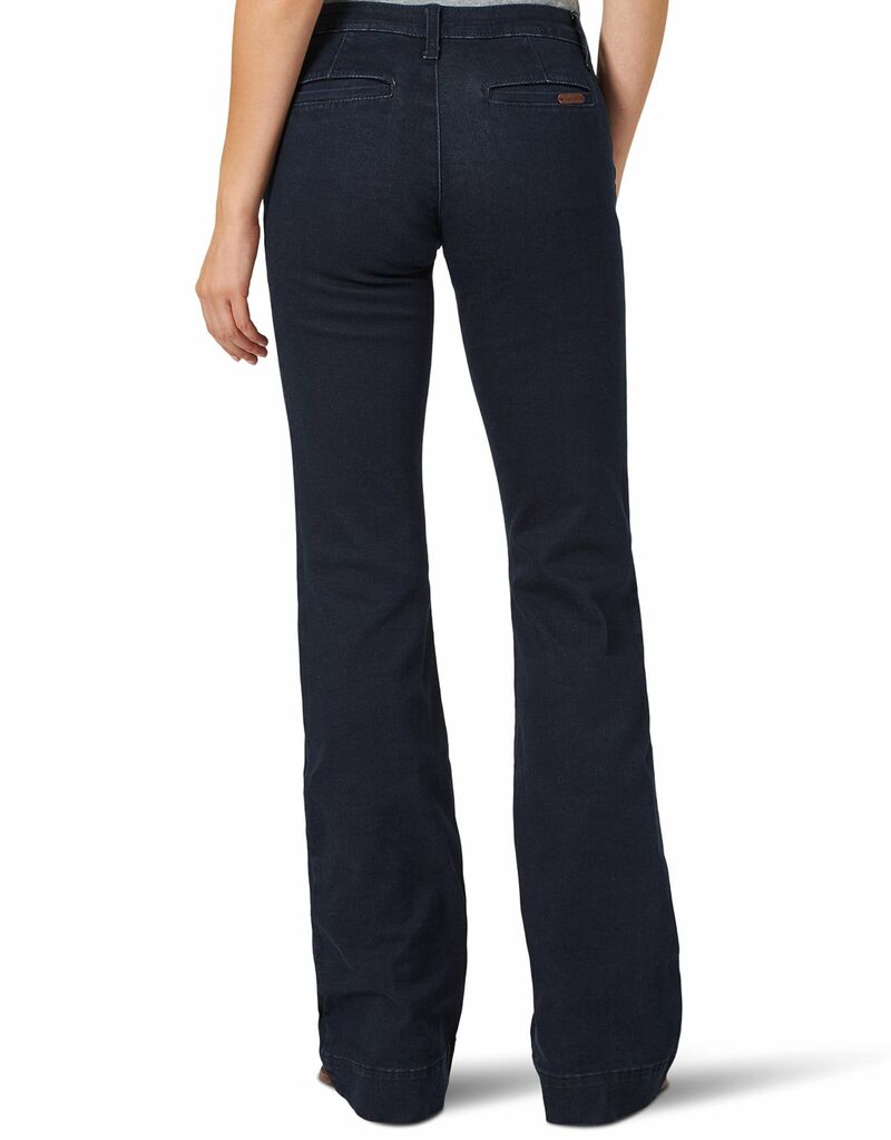 09MWWAB Wrangler Women's Mid Rise Retro Trouser