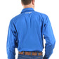 XCP1116020 Wrangler Men's Logo Rodeo LS Shirt Cobalt